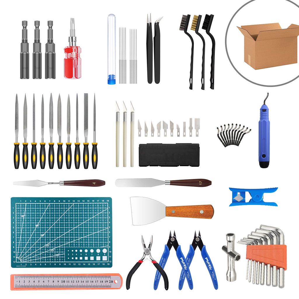 3D Print Cleaning Tool Kit, 73 Pcs 3D Printer Accessories Kit